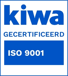 Kiwa ISO 9001 gecertificeerd